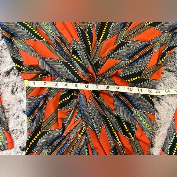 T-Bags Los Angeles Long Sleeve Knot Dress Bodycon Mini Size Small EUC Revolve - Picture 11 of 16